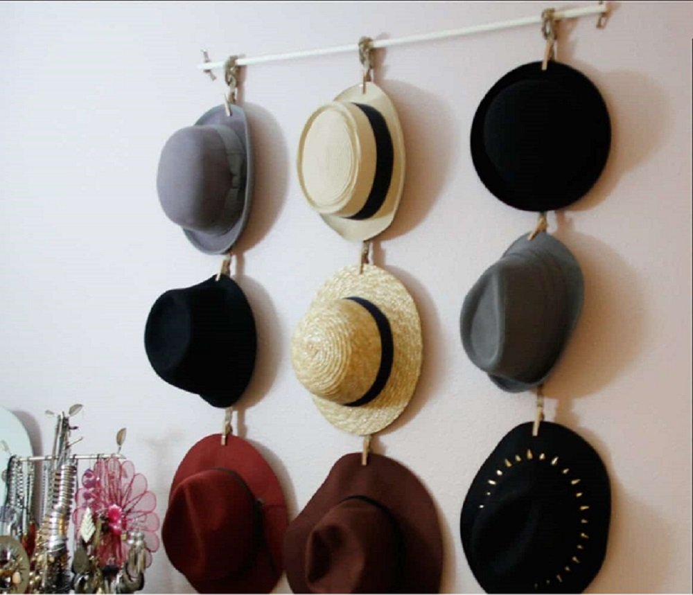 hat hanger for wall